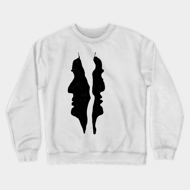 Faces Crewneck Sweatshirt by bestree